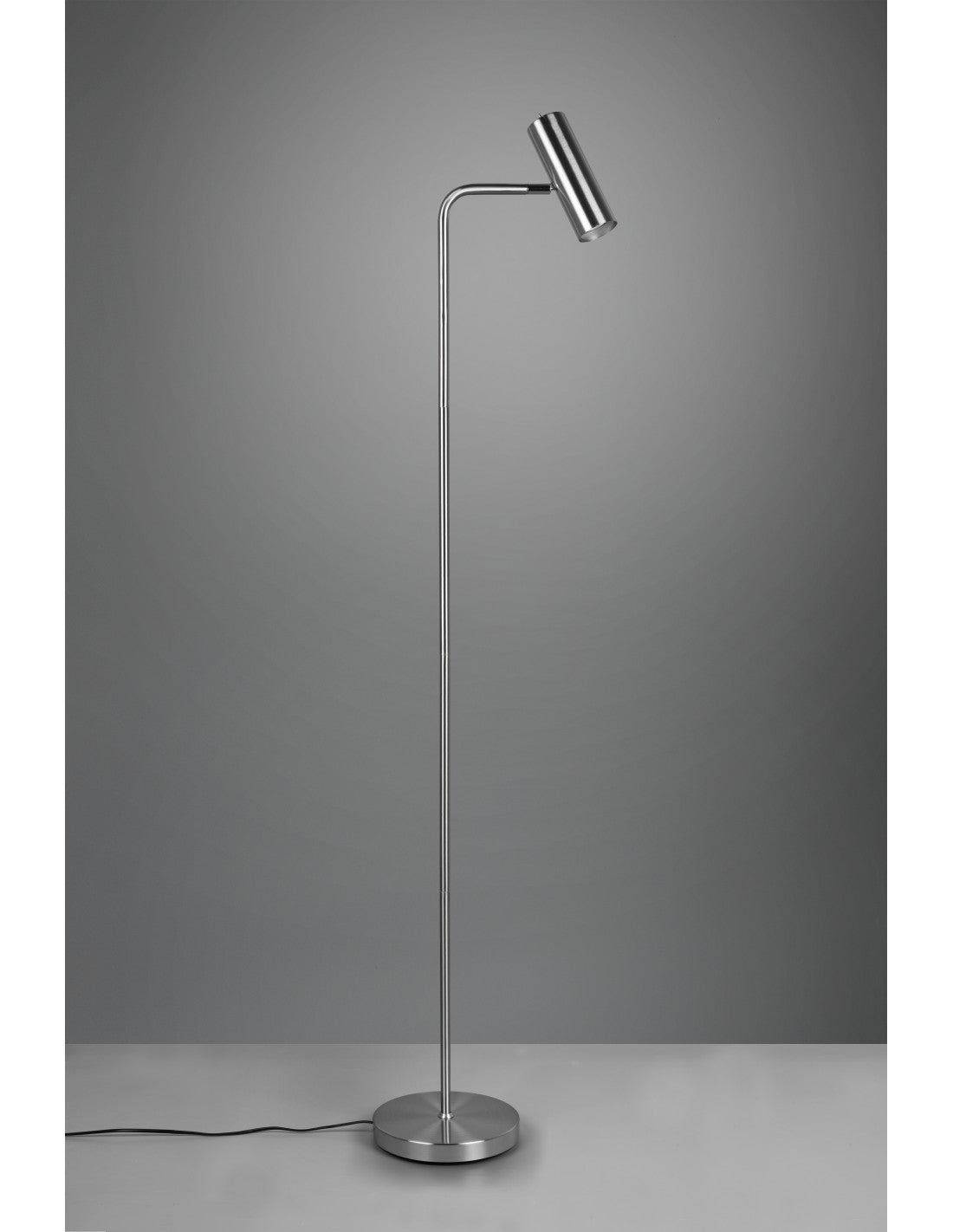 Piantana Marley Nichel Spot Cilindro H151 Trio Lighting