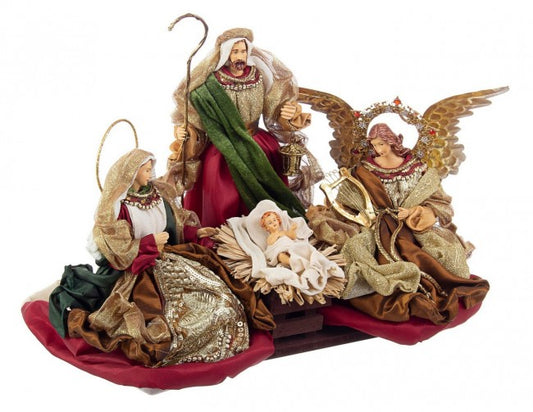 1x Sacra Famiglia Baroque Rosso C