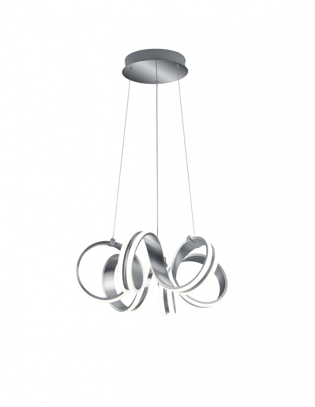 Sospensione Moderna Carrera Nastro Led Alluminio Trio Lighting