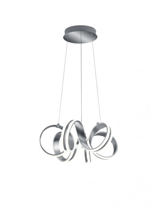 Sospensione Moderna Carrera Nastro Led Alluminio Trio Lighting