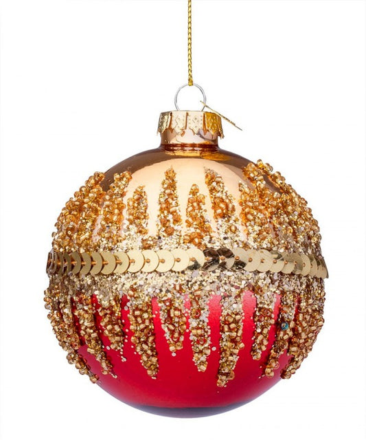 12x Sfera Vt Show Oro-Rosso D80