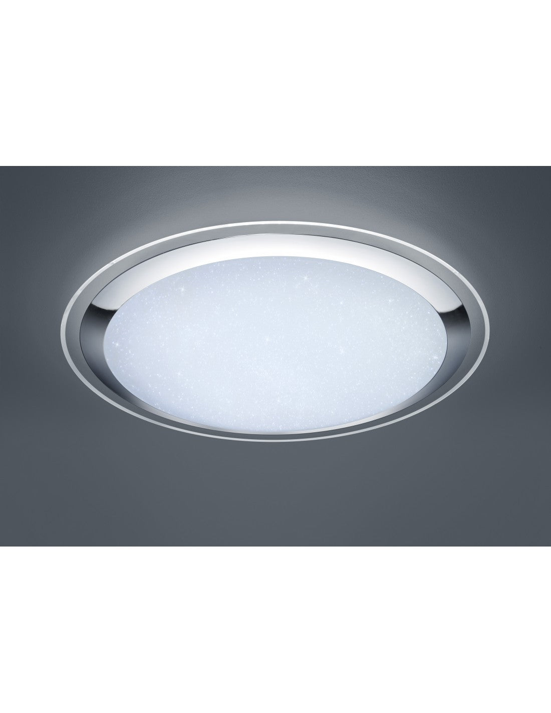 Grande Plafoniera Led Dimmer Miko Glitter Ø85 cm Trio Lighting