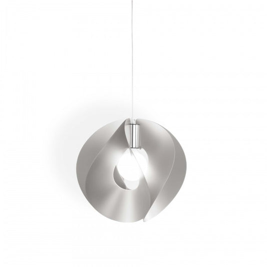 Lampadario a sospensione ATOM Argento diametro 45x h42 cm