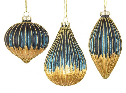12x Pendaglio Vt Modish Blu