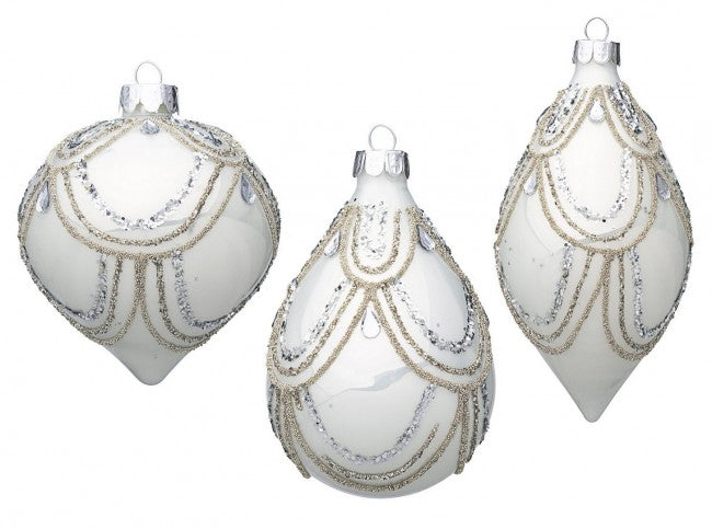 12x Pendaglio Vt Lavish Bianco Ass3