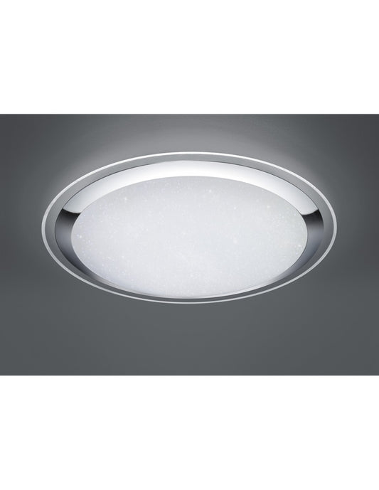 Grande Plafoniera Led Dimmer Miko Glitter Ø85 cm Trio Lighting