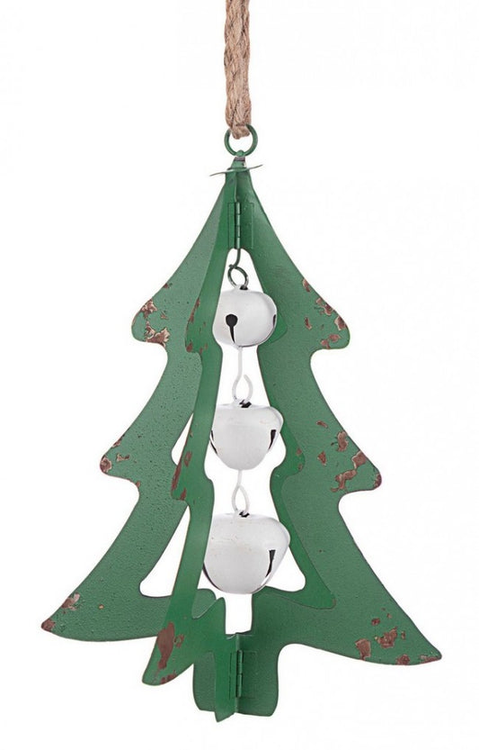 3x Pendaglio Pino Bell Met Verde C