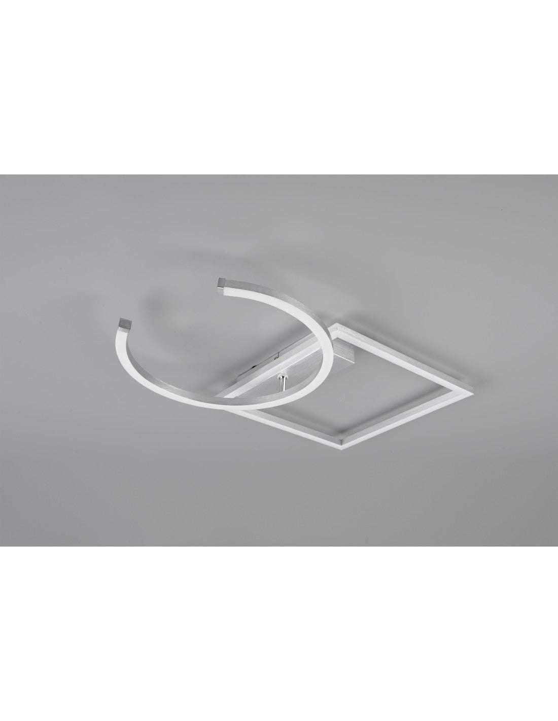 Plafoniera Pivot Led 23,5w Nichel L42 cm Dimmerabile Trio Lighting