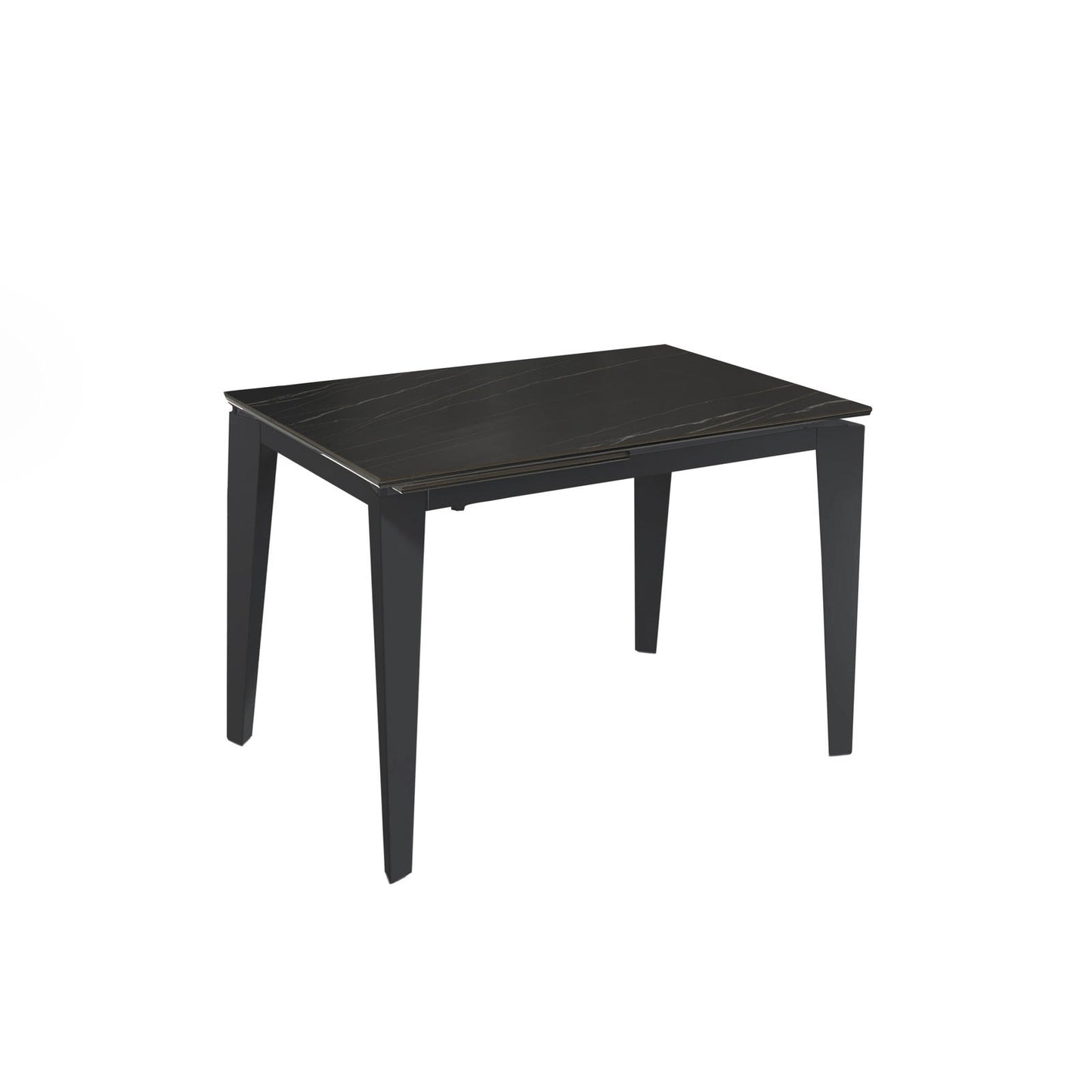 Tavolo allungabile con top in ceramica 120/170x80 cm
