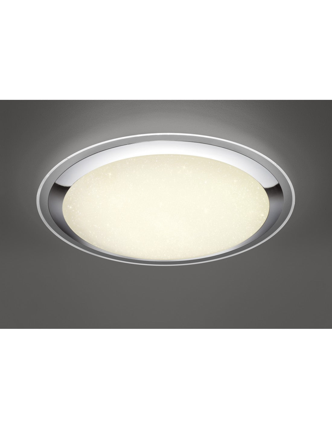 Grande Plafoniera Led Dimmer Miko Glitter Ø85 cm Trio Lighting