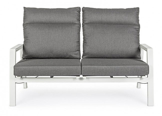 Divano 2 posti reclinabile da esterno 152x81x98h cm