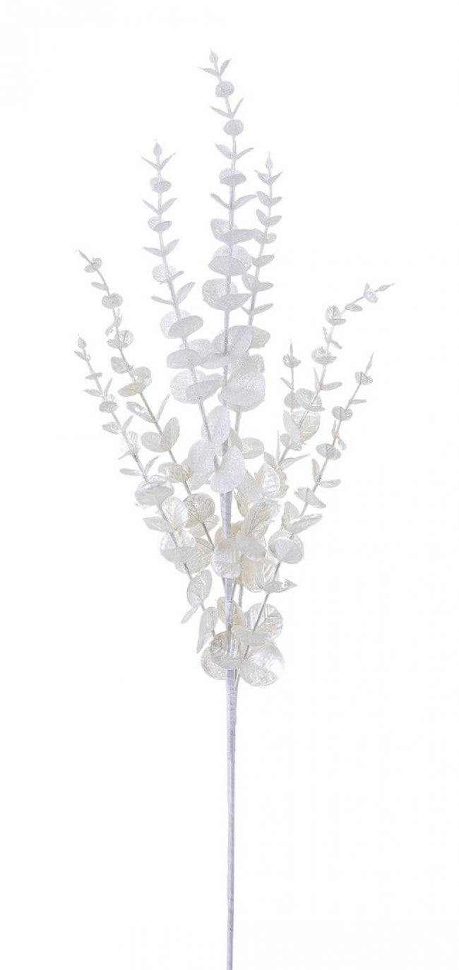 12x Ramo Jada Bianco Perlato H75Cm