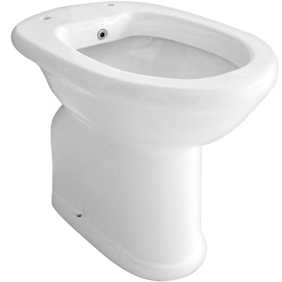Vaso/bidet per anziani con erogatore e scarico a muro