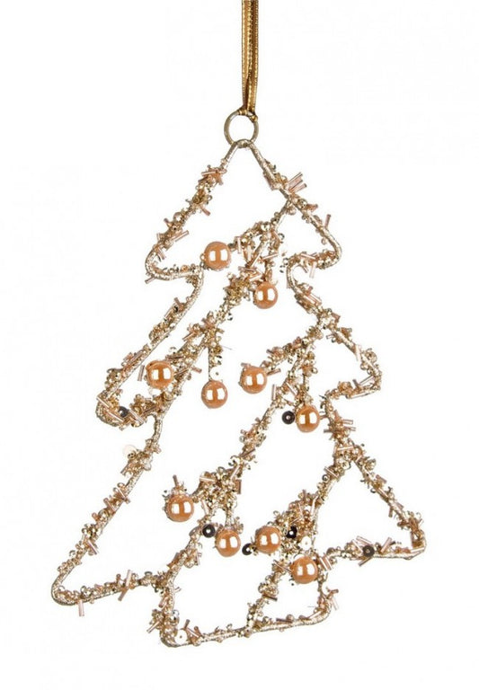 4x Pendaglio Lizy Pino Oro
