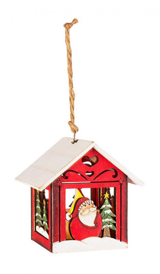 12x Pendaglio Winterly Santa C