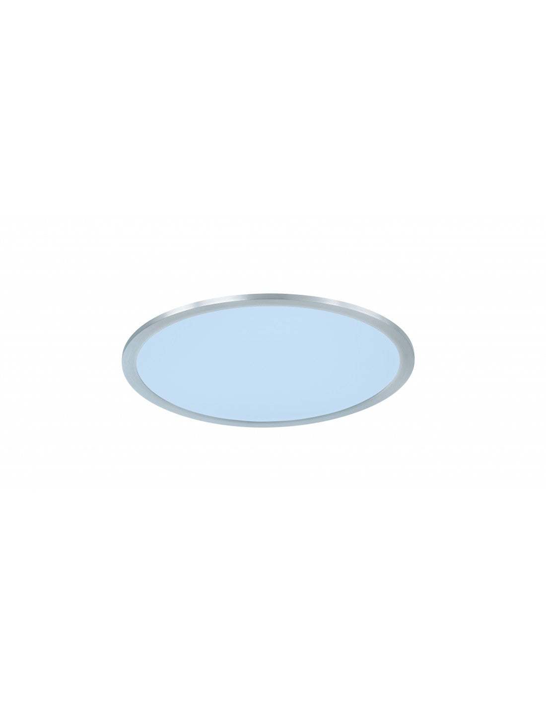Plafoniera Rotonda Griffin Led Dimmerabile Rgbw Nichel Ø40 cm Trio Lighting