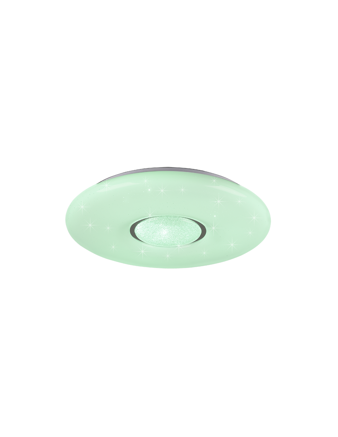 Plafoniera Moderna Led Dimmer RGB Lia Effetto Cielo Stellato Trio Lighting