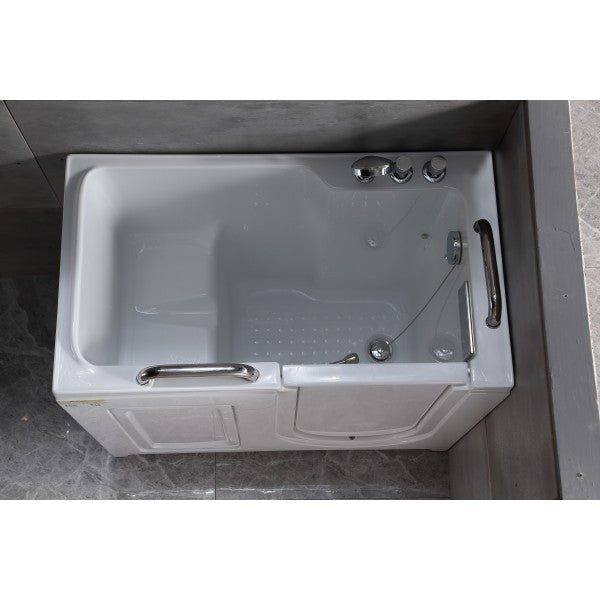 Vasca  con sportello Linea Macan Apertura a destra 110x63x h97 cm