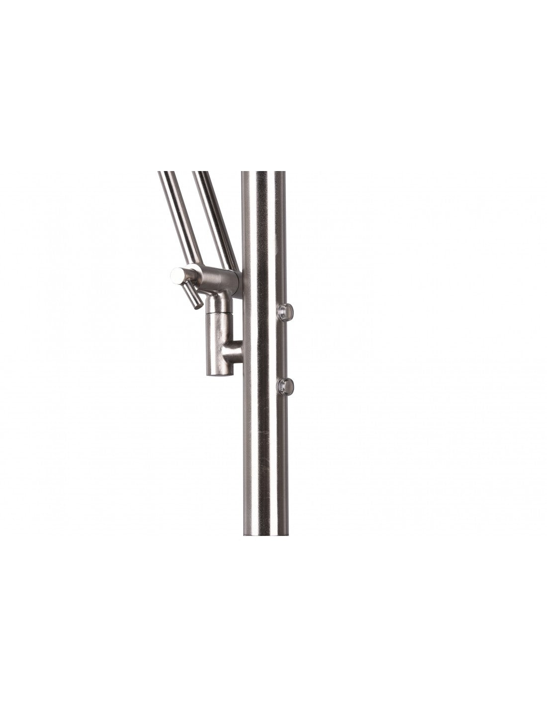 Piantana Led Dimmer con Spot da Lettura Barrie Nichel Trio Lighting
