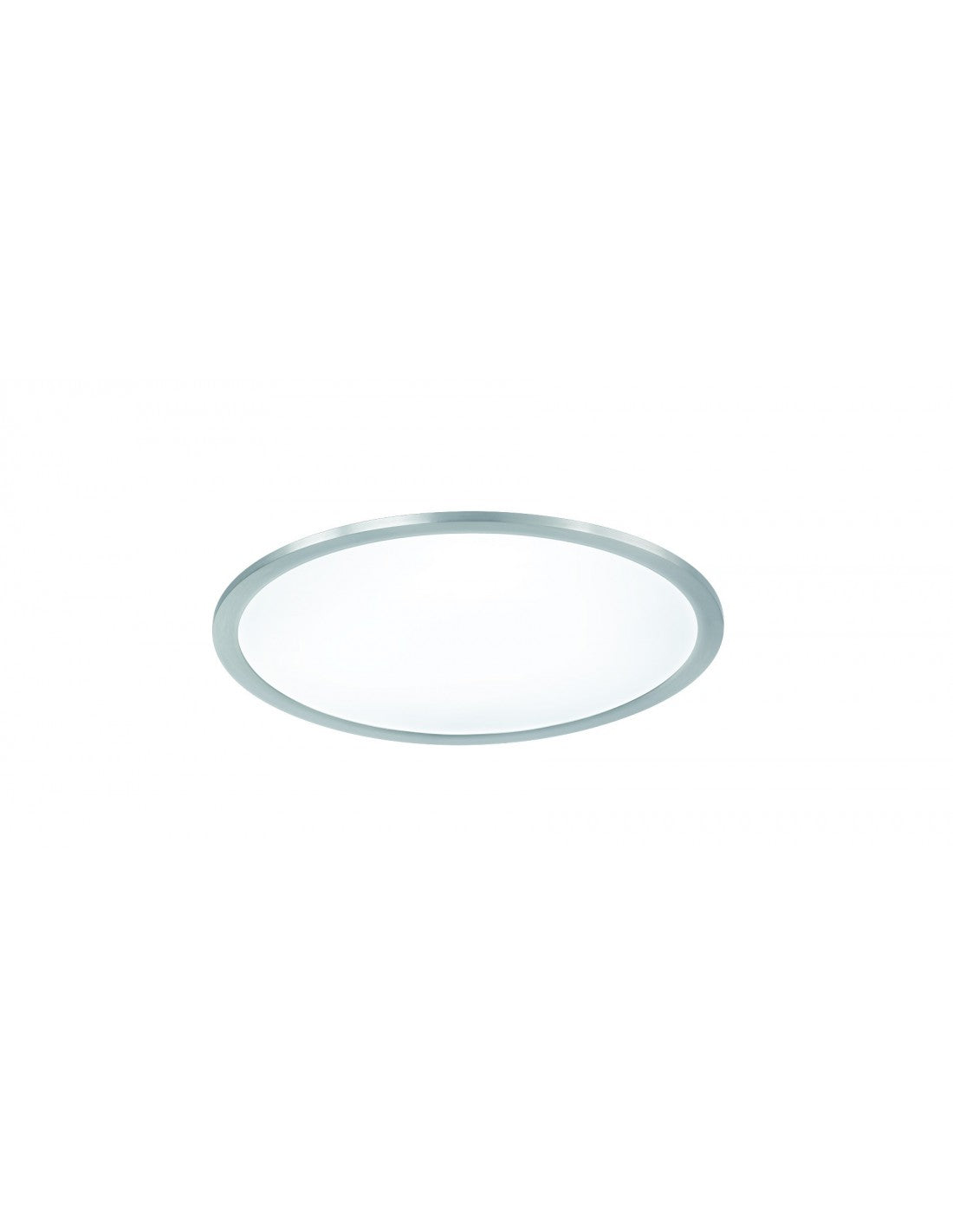 Plafoniera Rotonda Griffin Led Dimmerabile Rgbw Nichel Ø40 cm Trio Lighting