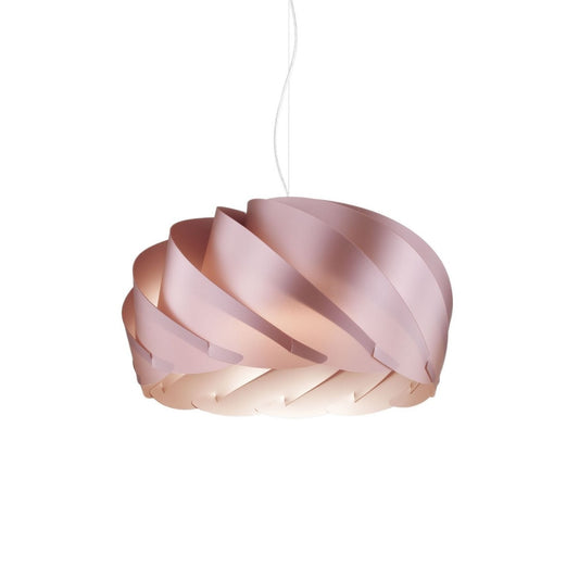 Sospensione Pink Metal in Metallo Cromato Cm. 42 x 26h