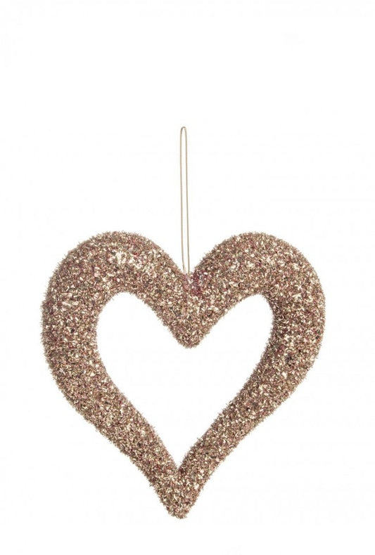 12x Pendaglio Soul Cuore Oro Rosa L