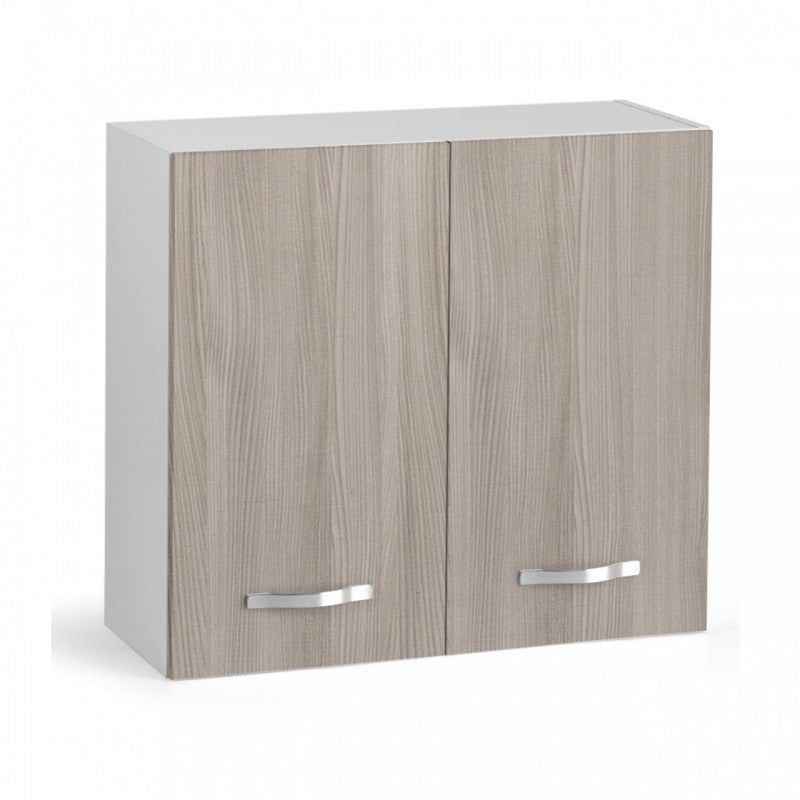Mobile Pensile scolapiatti componibile per cucina olmo Cm 80x32xH 72 con 2 ante