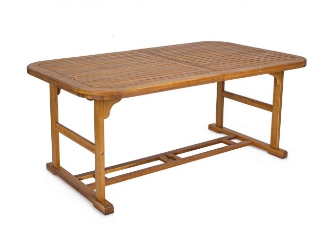Tavolo Per esterno Noemi Allungabile in Legno  180/240x100x h 74cm