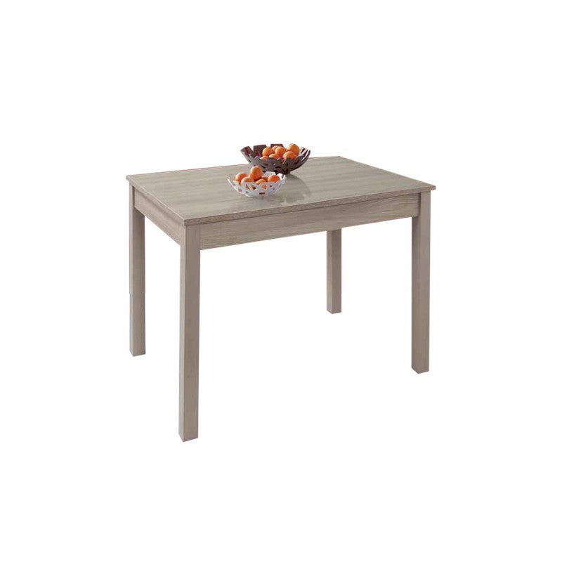 Tavolo da pranzo allungabile olmo in legno nobilitato cm 60x90/120