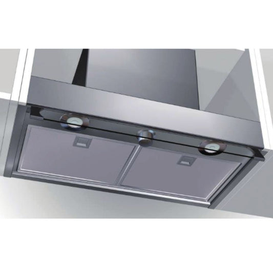 Samet Cappa sotto pensile Keller 90  inox EFFEZ
