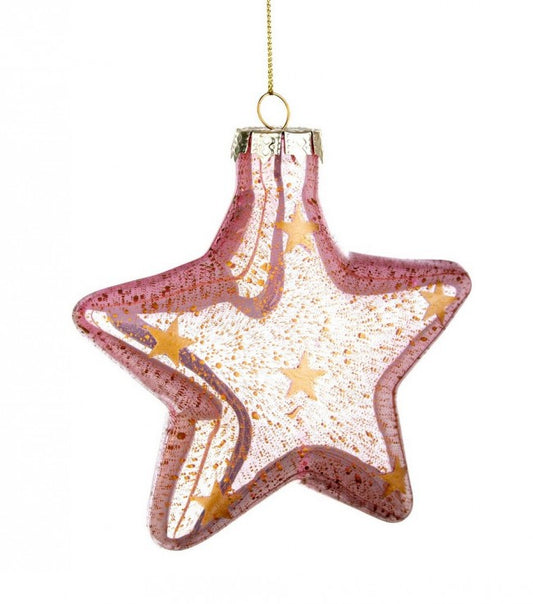 6x Pendaglio Vt Sky Stella Rosa