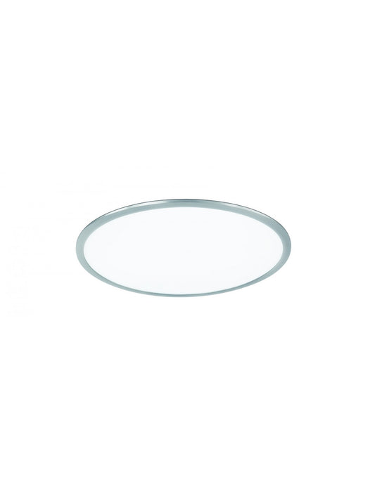 Plafoniera Rotonda Griffin Led Dimmerabile Rgbw Nichel Ø60 cm Trio Lighting