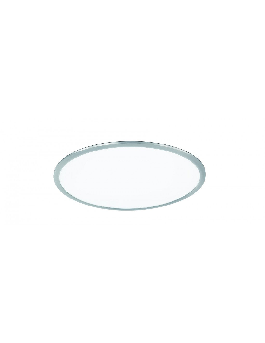 Plafoniera Rotonda Griffin Led Dimmerabile Rgbw Nichel Ø60 cm Trio Lighting