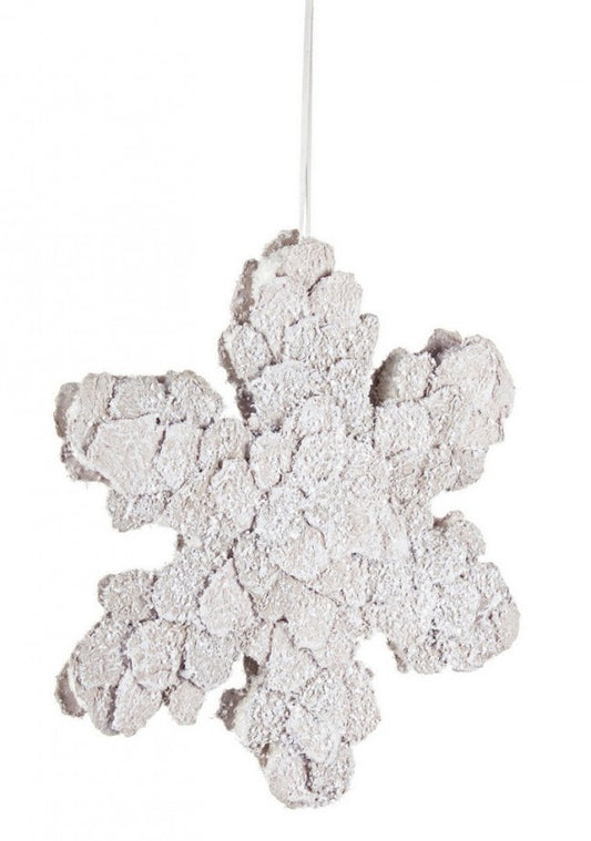 4x Pendaglio Brigit Fiocco Di Neve