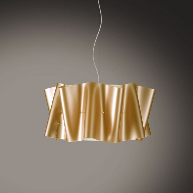 Sospensione New Gold in Metallo Cromato Cm. 50 x 27h