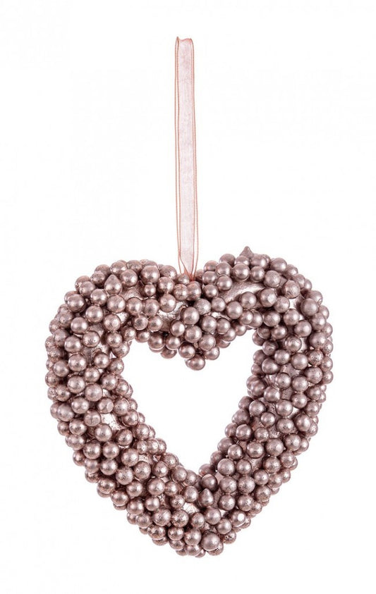 12x Pendaglio Everly Cuore Oro Rosa