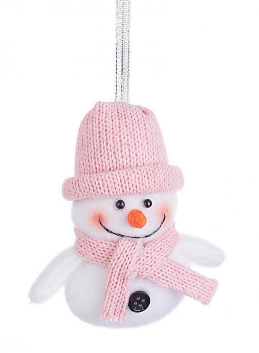 12x Pendaglio Pupazzo Di Neve Manley Rosah10