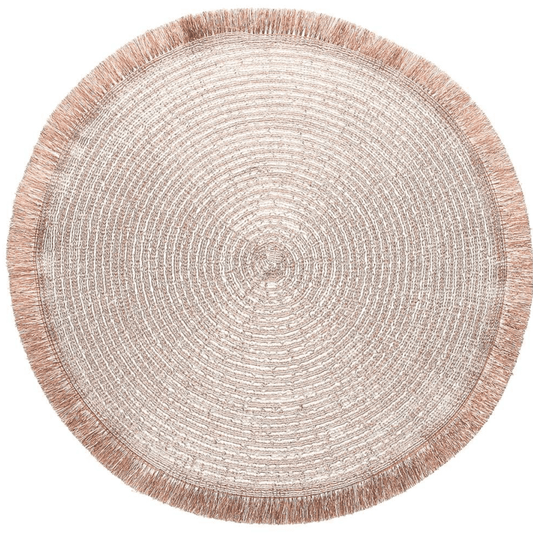 Tovaglietta in polipropilene rosa 38 cm