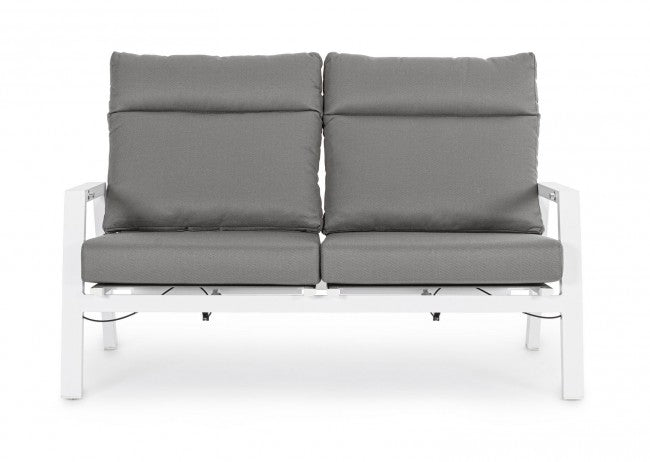Divano 2P Recl C-C Kledi Bianco Jx11